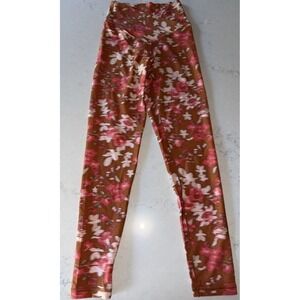aerie OFFLINE Real Me High Waisted Floral Crossover Legging Womens M Multicolor